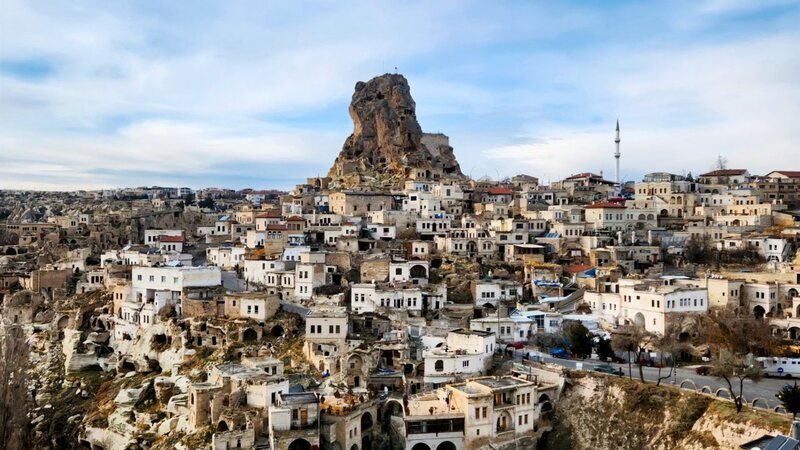 Ortahisar rock castle