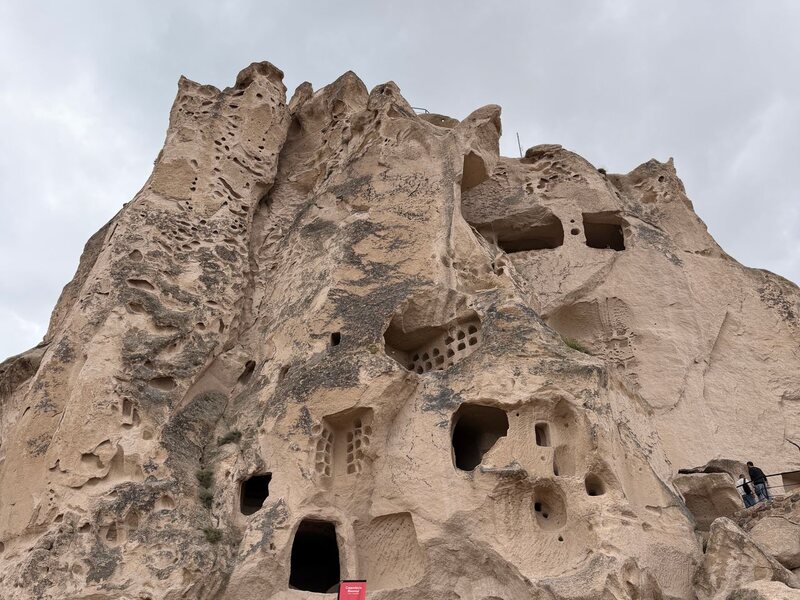 Çavuşin church and cave village